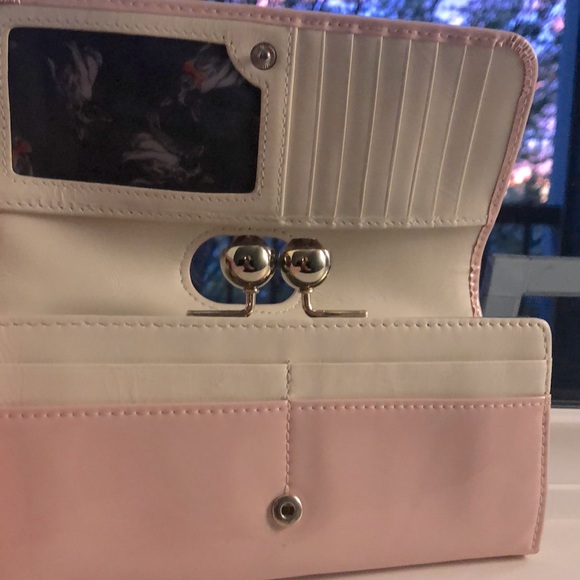 [Ted Baker] Jeweled Kiss Clasp Bobble Matinee Long Wallet in Light Pink - Picture 10 of 14